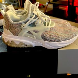 Nike React Presto Flyknit Multi White